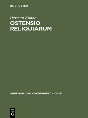 cover image of Ostensio reliquiarum